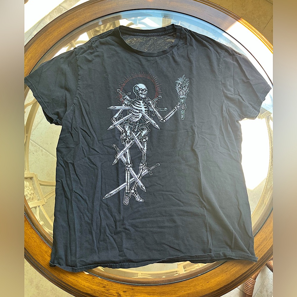 💀🎃 VINTAGE 🎃💀 Halloween Skeleton Tee